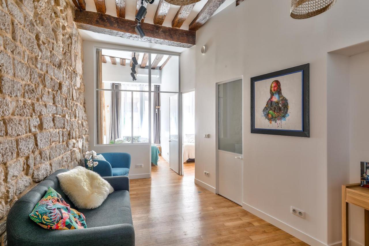 New Stunning 4 Bdrs Apt, With Ac - Le Marais Παρίσι Εξωτερικό φωτογραφία
